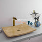 Flat Travertine Sink