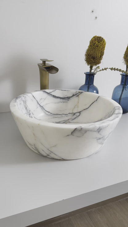 Lilac Marble Sink