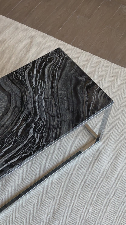 Silver Wave Coffee Table