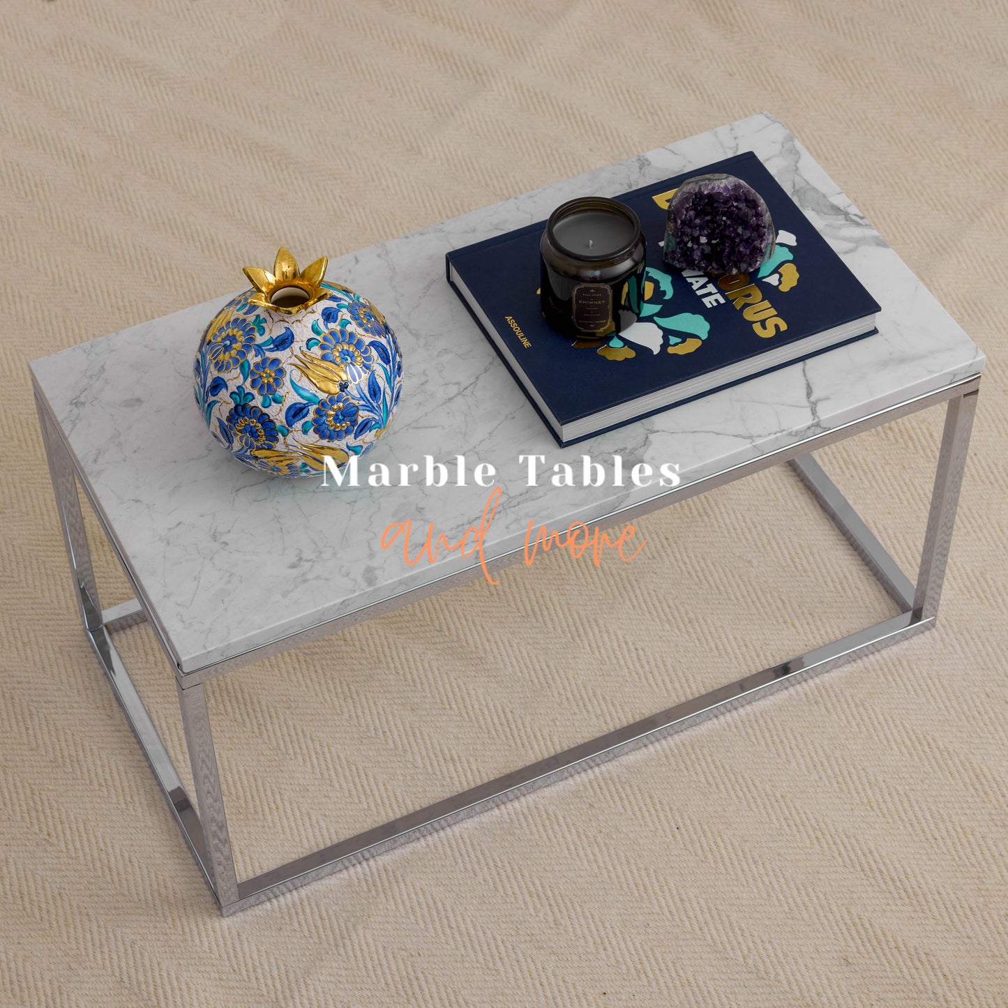 Bianco Carrara Coffee Table