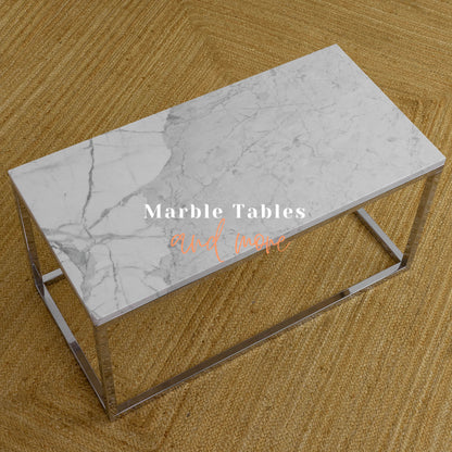 Bianco Carrara Coffee Table