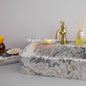 Calacatta Viola Marble Sink