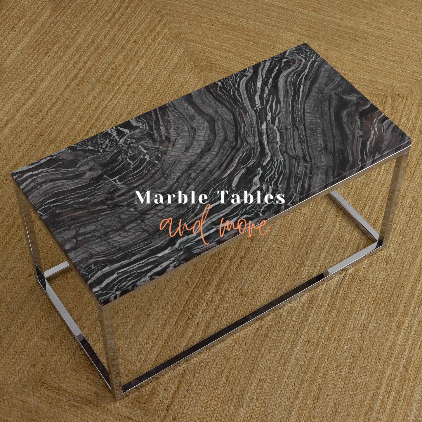 Silver Wave Coffee Table