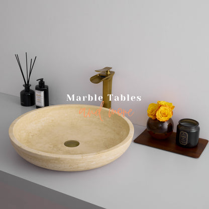 Travertine XL Sink