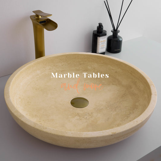 Travertine XL Sink