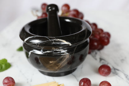 Marble Mortar and Pestle