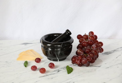 Marble Mortar and Pestle